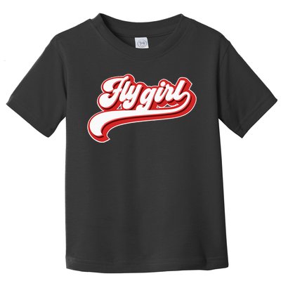 Fly Girl 80s 90s Old School Hip Hop Toddler T-Shirt