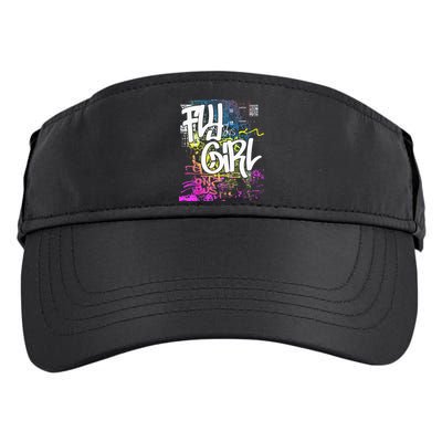 Fly Girl 80s 90s Rap BGirl Old School Hip Hop Graffiti Adult Drive Performance Visor