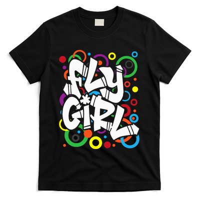 Fly Girl 80s 90s Old School BGirl Hip Hop T-Shirt