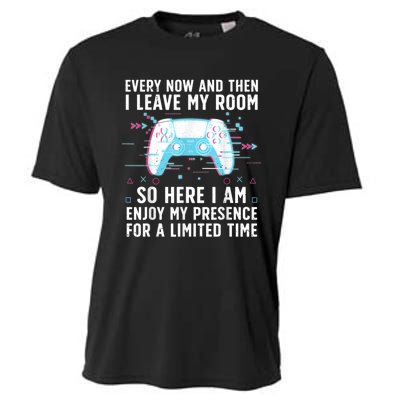 Funny Gamer Art For Men Women Gaming Gamer Video Game Lover Cooling Performance Crew T-Shirt