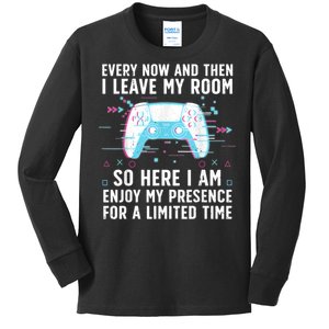 Funny Gamer Art For Men Women Gaming Gamer Video Game Lover Kids Long Sleeve Shirt