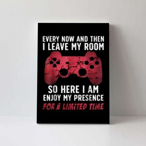 Funny Gamer Art For Men Women Gaming Gamer Video Game Lover Canvas