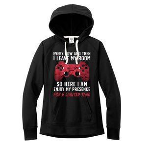 Funny Gamer Art For Men Women Gaming Gamer Video Game Lover Women's Fleece Hoodie