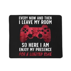 Funny Gamer Art For Men Women Gaming Gamer Video Game Lover Mousepad