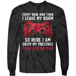 Funny Gamer Art For Men Women Gaming Gamer Video Game Lover Tie-Dye Long Sleeve Shirt