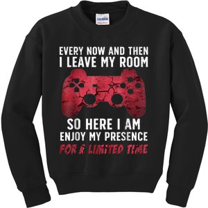 Funny Gamer Art For Men Women Gaming Gamer Video Game Lover Kids Sweatshirt