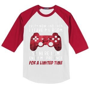 Funny Gamer Art For Men Women Gaming Gamer Video Game Lover Kids Colorblock Raglan Jersey