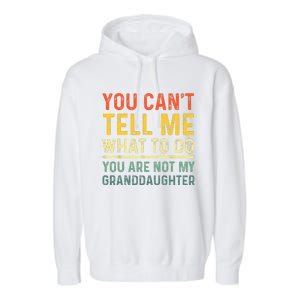 Funny Grandpa Art For Grandfather Gramps Poppy Papi  Garment-Dyed Fleece Hoodie