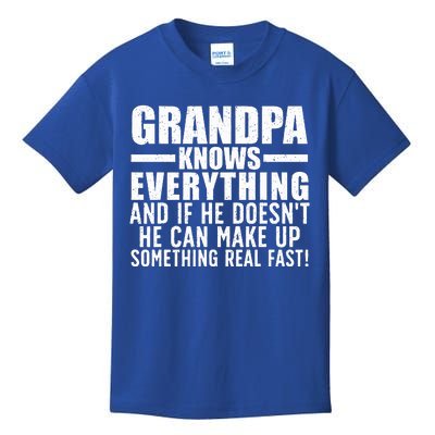 Funny Grandpa Art For Grandpa  Grandfathers Day Papi Kids T-Shirt