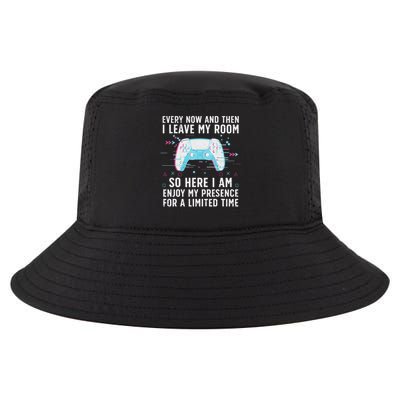 Funny Gamer Art For Women Gaming Gamer Video Game Lover Cool Comfort Performance Bucket Hat
