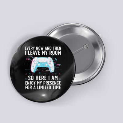 Funny Gamer Art For Women Gaming Gamer Video Game Lover Button