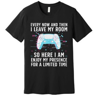 Funny Gamer Art For Women Gaming Gamer Video Game Lover Premium T-Shirt