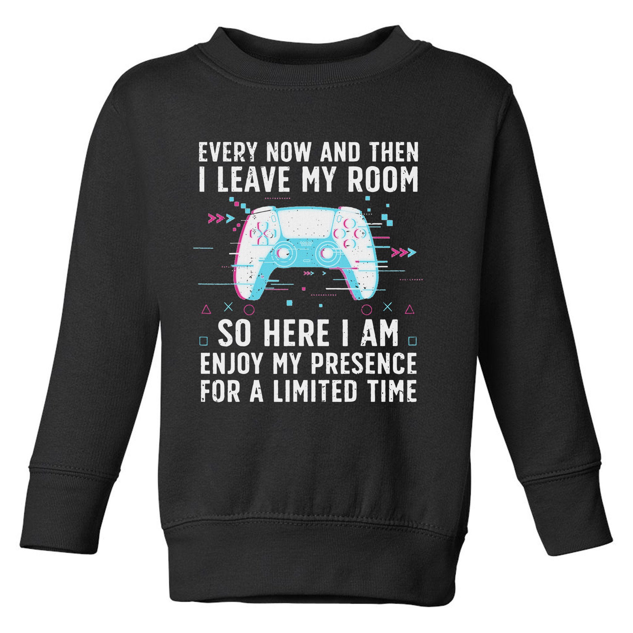 Funny Gamer Art For Women Gaming Gamer Video Game Lover Toddler Sweatshirt