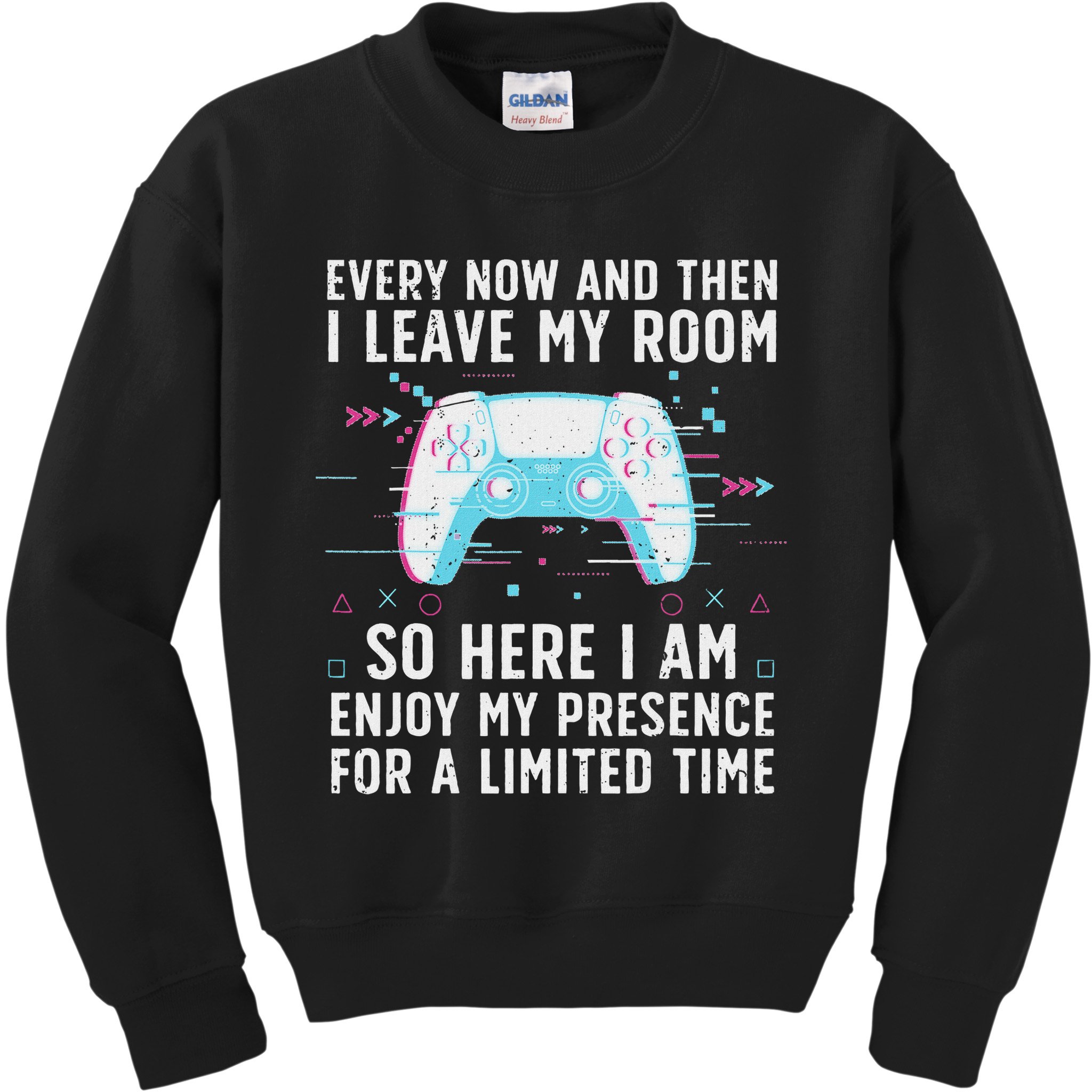Funny Gamer Art For Women Gaming Gamer Video Game Lover Kids Sweatshirt