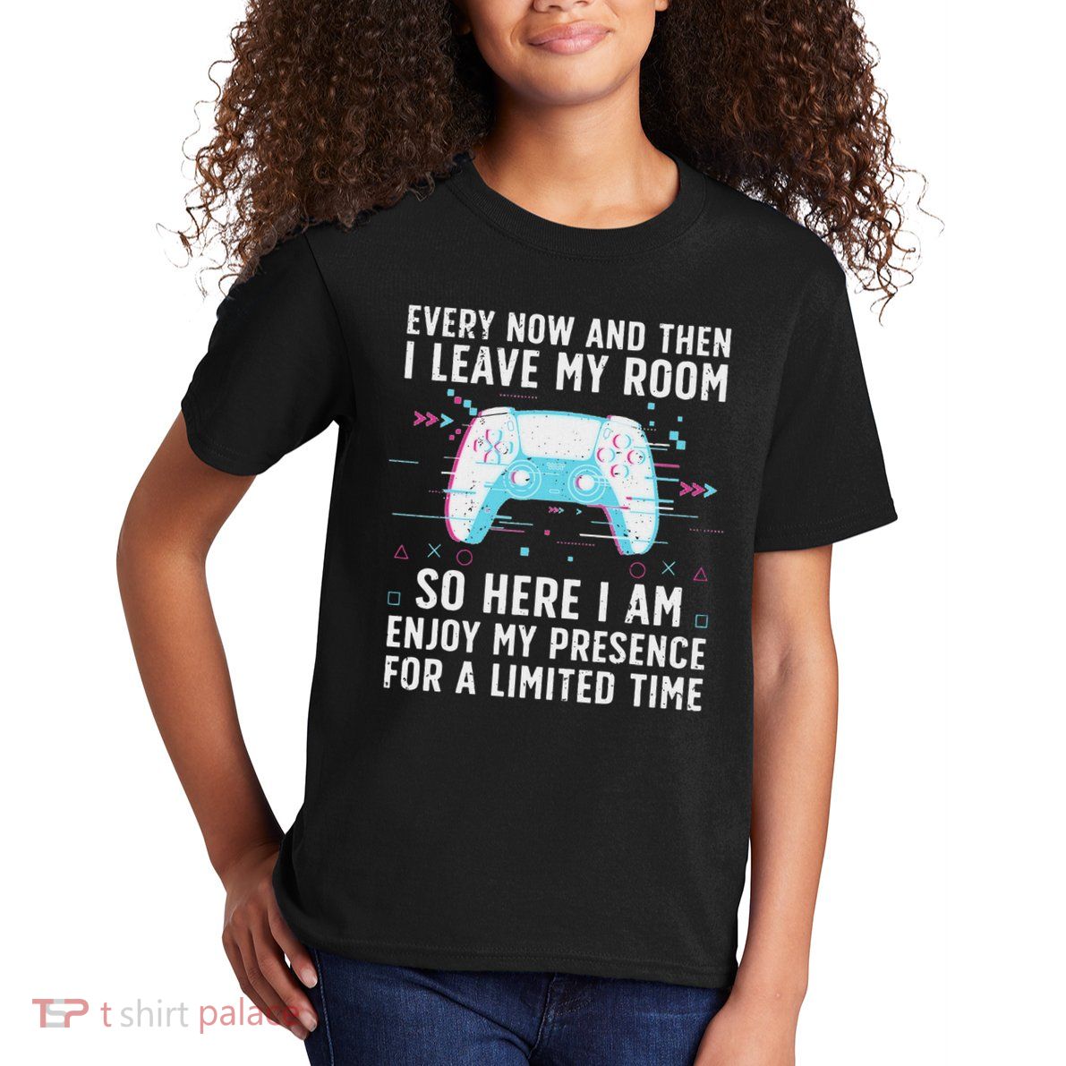 Funny Gamer Art For Women Gaming Gamer Video Game Lover Kids T-Shirt
