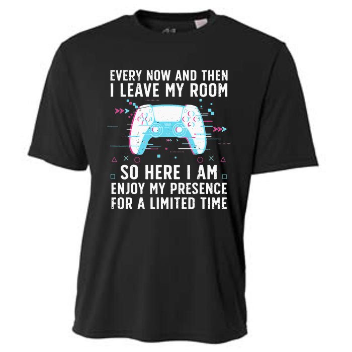 Funny Gamer Art For Gaming Gamer Video Game Lover Cooling Performance Crew T-Shirt