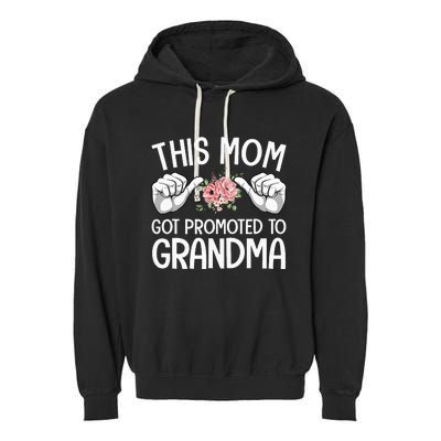 Funny Grandma Art For Grandma Mom Grandmother Grandma Garment-Dyed Fleece Hoodie