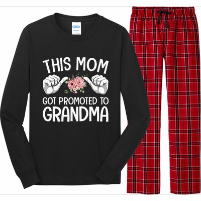 Funny Grandma Art For Grandma Mom Grandmother Grandma Long Sleeve Pajama Set