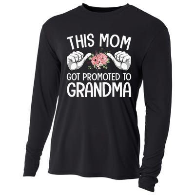 Funny Grandma Art For Grandma Mom Grandmother Grandma Cooling Performance Long Sleeve Crew