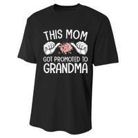 Funny Grandma Art For Grandma Mom Grandmother Grandma Performance Sprint T-Shirt