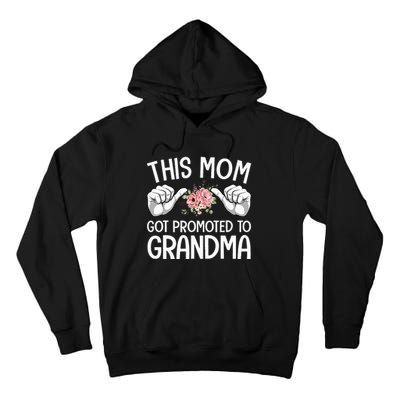 Funny Grandma Art For Grandma Mom Grandmother Grandma Tall Hoodie