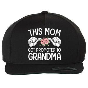 Funny Grandma Art For Grandma Mom Grandmother Grandma Wool Snapback Cap