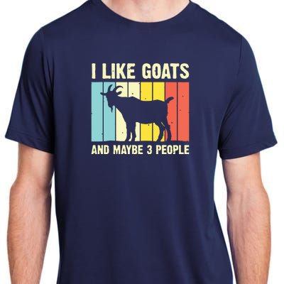 Funny Goat Art For Men Women Farming Goat Lover Stuff Adult ChromaSoft Performance T-Shirt