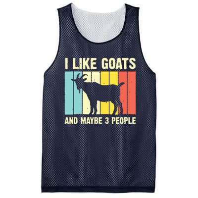 Funny Goat Art For Men Women Farming Goat Lover Stuff Mesh Reversible Basketball Jersey Tank