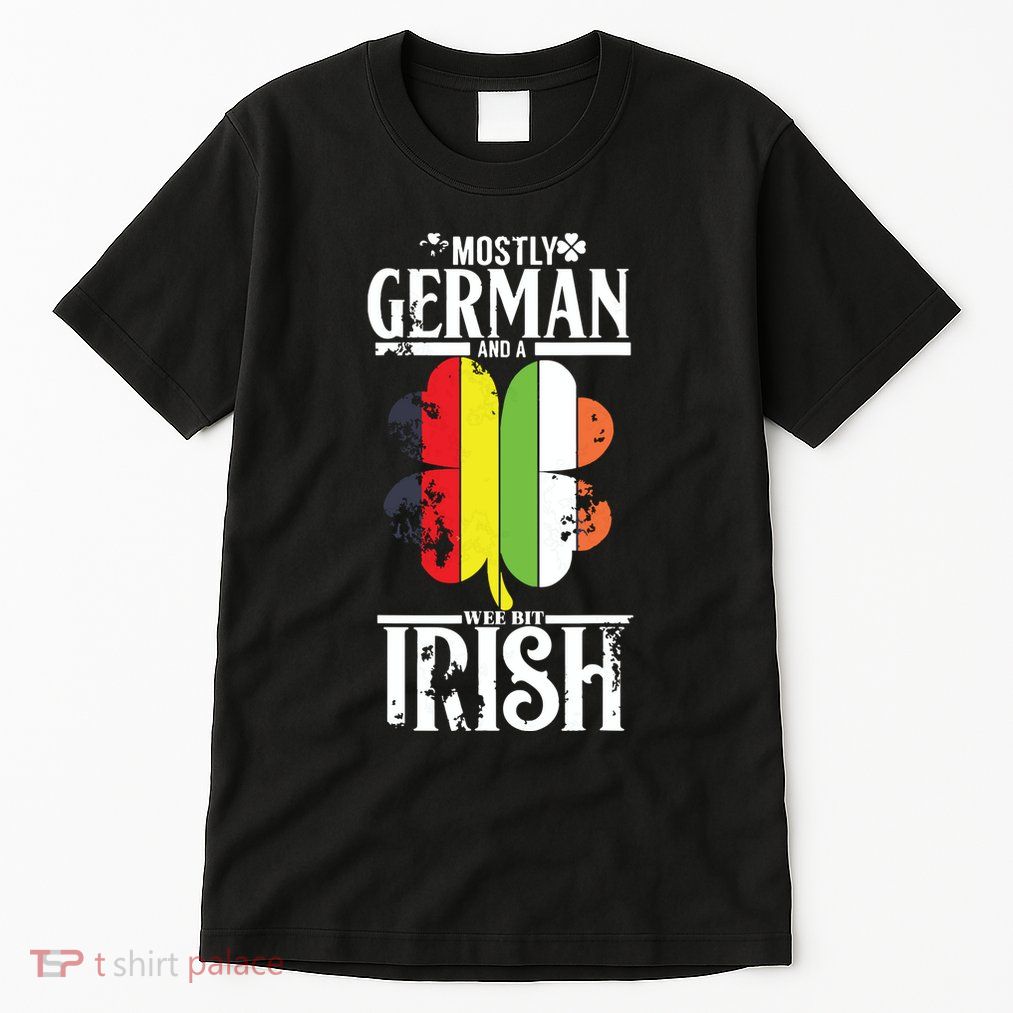 Funny German A Wee Bit Irish Pub Germany Gifts Tall T-Shirt