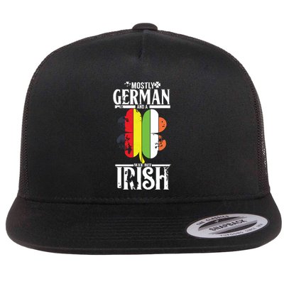 Funny German A Wee Bit Irish Pub Germany Gifts Flatbill Hat