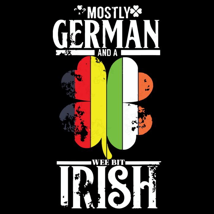 Funny German A Wee Bit Irish Pub Germany Gifts 16 in Basic Backpack