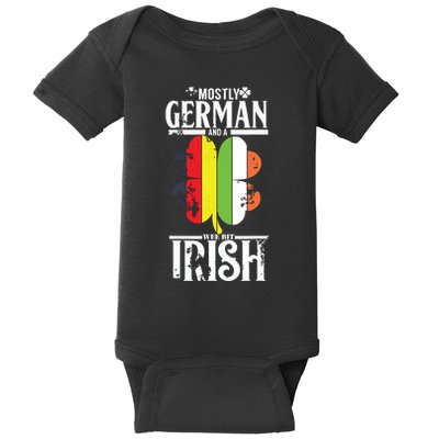 Funny German A Wee Bit Irish Pub Germany Gifts Baby Bodysuit