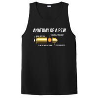 Funny Gun Ammo Bullet Gift Anatomy Of A Pew PosiCharge Competitor Tank