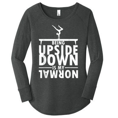 Funny Gymnastics Art For Girls Teen Gymnast Gymnastic Lover Women's Perfect Tri Tunic Long Sleeve Shirt