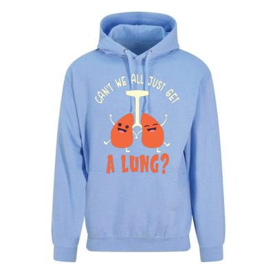 Funny Get A Lung Pun Medical Doctor Nurse Unisex Surf Hoodie