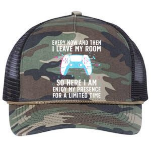 Funny Gamer Art For Gaming Gamer Video Game Lover Retro Rope Trucker Hat Cap