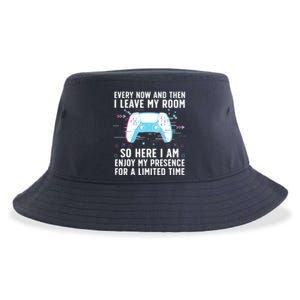 Funny Gamer Art For Gaming Gamer Video Game Lover Sustainable Bucket Hat