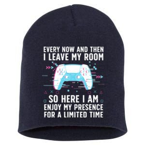 Funny Gamer Art For Gaming Gamer Video Game Lover Short Acrylic Beanie