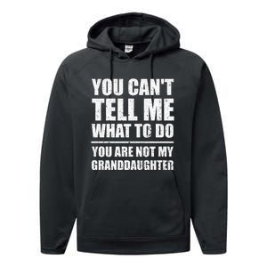 Funny Grandpa Art For Grandfather Gramps Poppy Papi Performance Fleece Hoodie