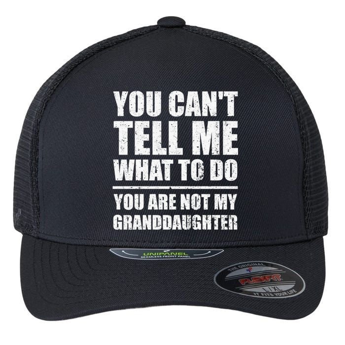 Funny Grandpa Art For Grandfather Gramps Poppy Papi Flexfit Unipanel Trucker Cap