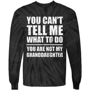 Funny Grandpa Art For Grandfather Gramps Poppy Papi Tie-Dye Long Sleeve Shirt