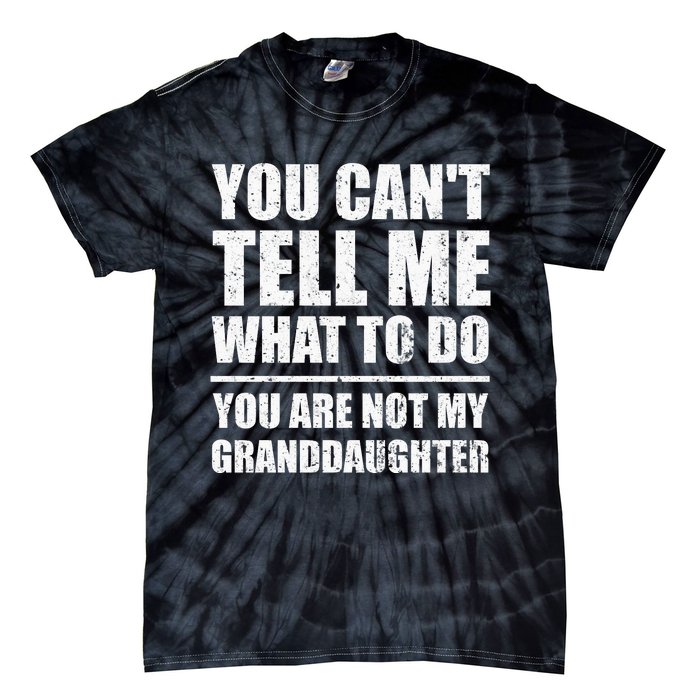 Funny Grandpa Art For Grandfather Gramps Poppy Papi Tie-Dye T-Shirt