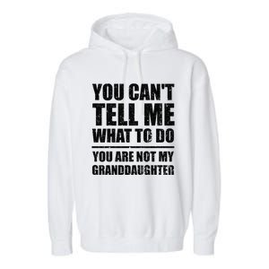 Funny Grandpa Art For Grandfather Gramps Poppy Papi Garment-Dyed Fleece Hoodie