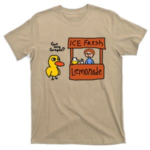 Funny Got Any Grapes Duck Ice Fresh Lemonade T-Shirt