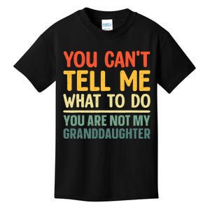 Funny Grandpa Art For Grandfather Gramps Poppy Papi Kids T-Shirt