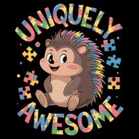 Funny Gift Autism Awareness Month Hedgehog Acceptance Neurodiversity  Bucket Hat