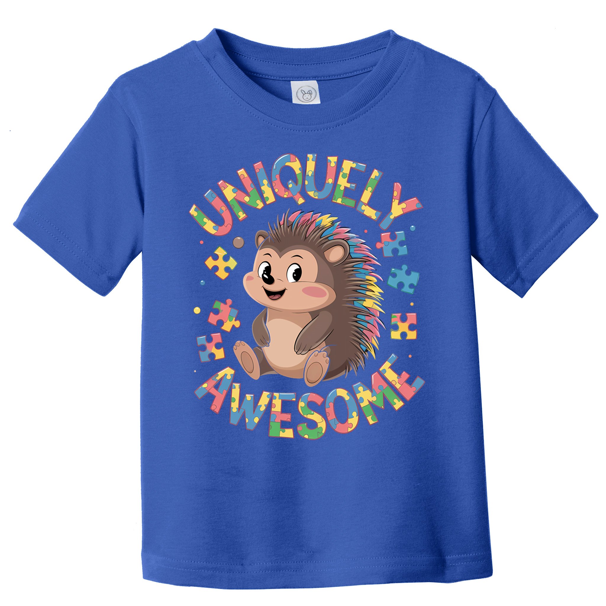 Funny Gift Autism Awareness Month Hedgehog Acceptance Neurodiversity  Toddler T-Shirt