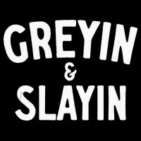 Funny Graying And Slaying Workout Gym Cooling Performance Crew T-Shirt