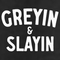 Funny Graying And Slaying Workout Gym 25L Jumbo Tote