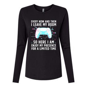 Funny Gamer Art For Men Women Gaming Gamer Video Game Lover Womens Cotton Relaxed Long Sleeve T-Shirt